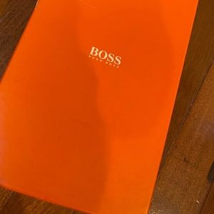 Hugo Boss Mens Black casual shoes